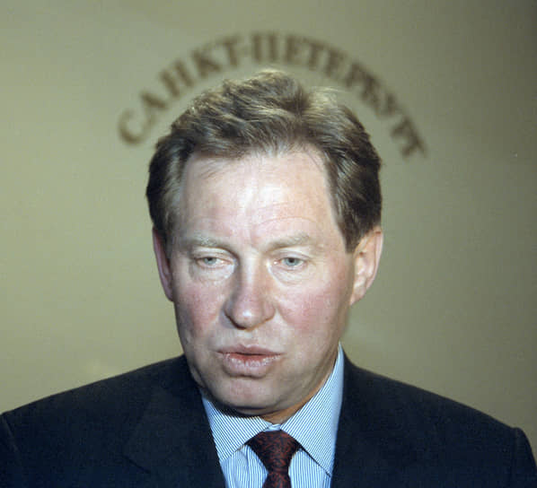 2001 г. Губернатор Санкт-Петербурга Владимир Яковлев