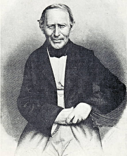1850-е годы. Книготорговец и издатель Александр Филиппович Смирдин  (1795–1857)