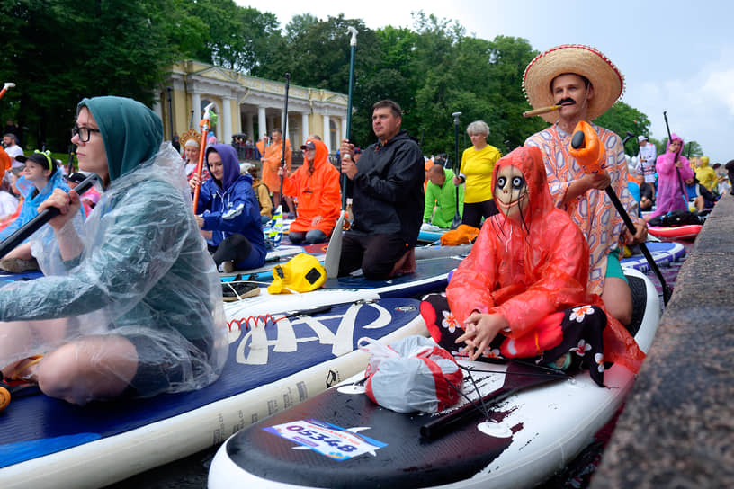 IX Международный фестиваль-карнавал любителей сапсерфинга «Фонтанка-SUP-2024»