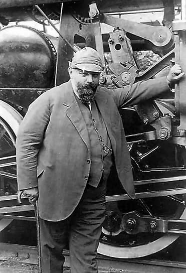 1920-е годы. Русский инженер-железнодорожник, изобретатель одного из первых в мире тепловозов Юрий Владимирович Ломоносов (1876–1952)