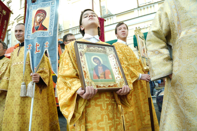 Перед началом Крестного хода