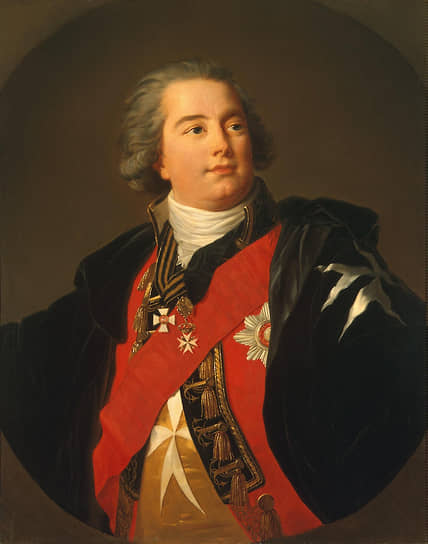 Портрет графа Юлия Помпеевича Литты (1763–1839). Неизвестный художник. Государственный Эрмитаж