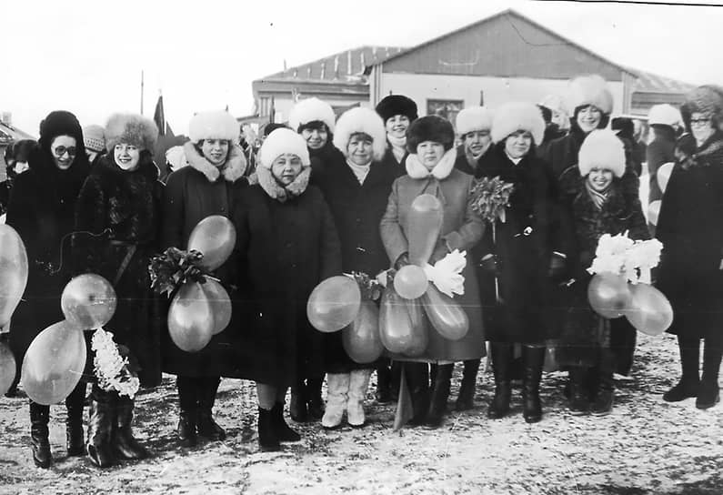 Первомай в Анадыре в 1986 году