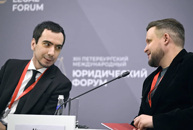 Пранкеры Вован (Владимир Краснов) (слева) и Лексус (Алексей Столяров)