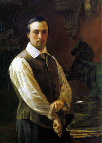 Портрет барона Петра Клодта, 1850 год. Автор: Фаддей Горецкий