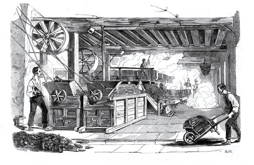 1840-е годы. Производство сахара из сахарной свеклы