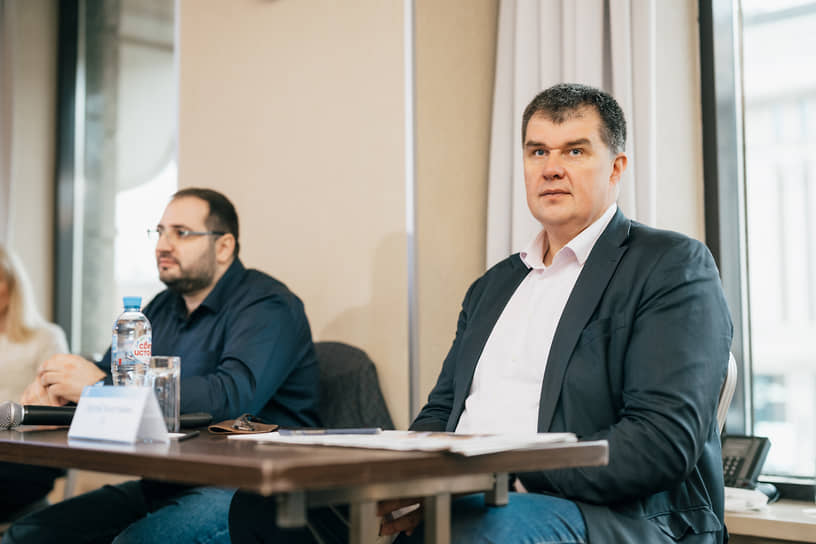 Участники во время конференции