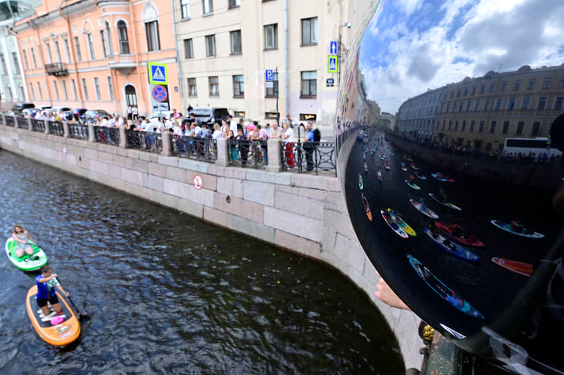 Х Международный фестиваль-карнавал любителей сапсерфинга «Фонтанка-SUP-2025»