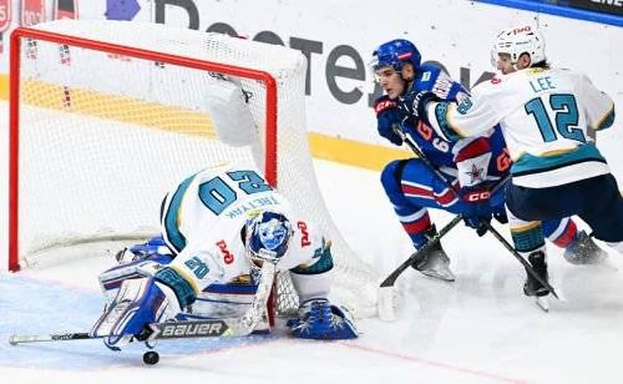 Хоккейный матч регулярного чемпионата КХЛ СКА — «Сочи»