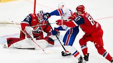 У игроков СКА затупились клюшки