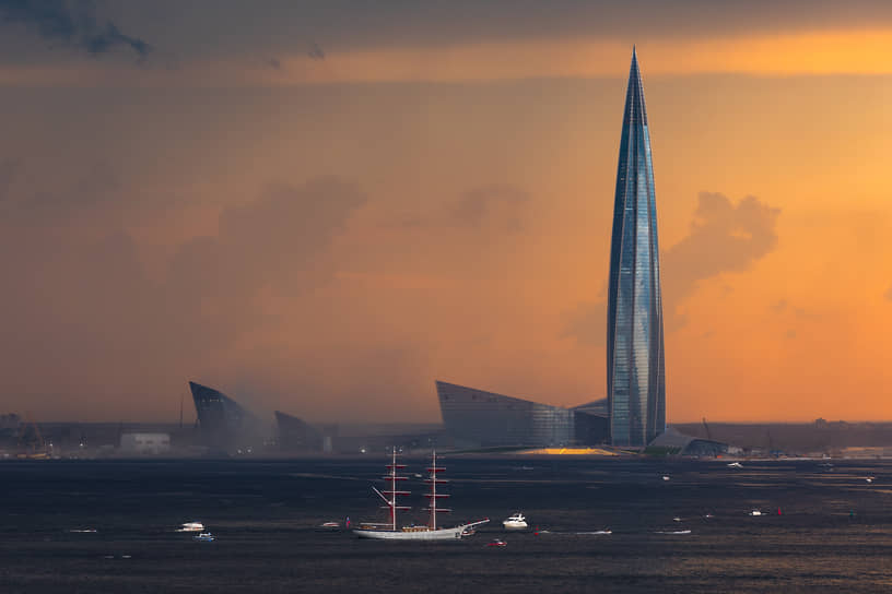 2020 год. Бизнес-центр «Лахта Центр»