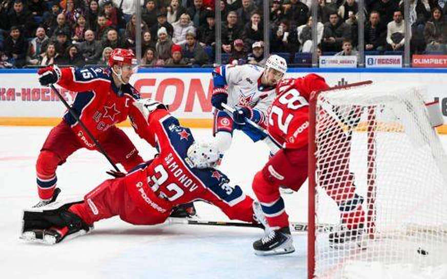 Хоккейный матч ЦСКА – СКА