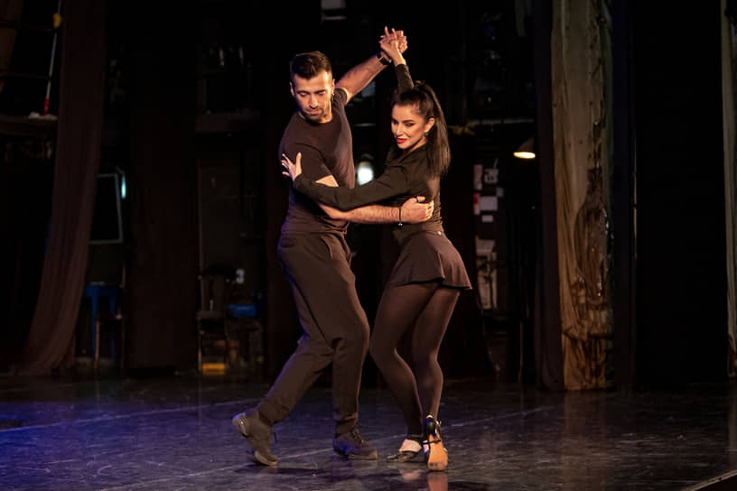 Репетиция спектакля «Танго любви»