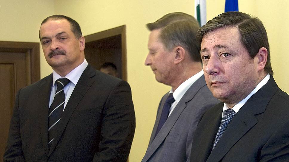 Своей основной задачей Сергей Меликов (крайний слева) назвал «предотвращение передислокации экстремизма и терроризма».