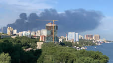В Аксае произошел крупный пожар на складе макулатуры