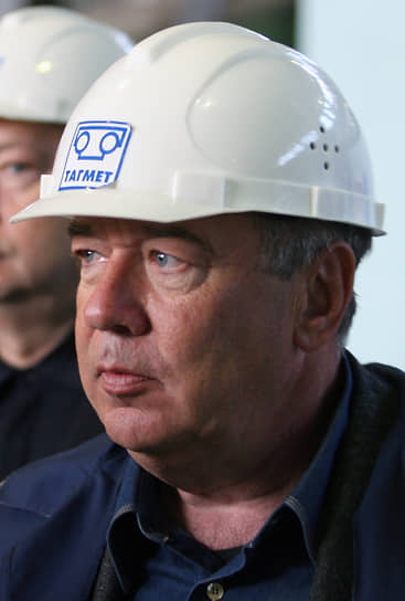 Губернатор Ростовской области Владимир Чуб, во время посещения Таганрогского металлургического комбината &quot;ТАГМЕТ&quot;