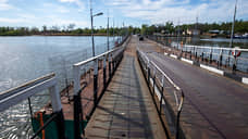 В Ростове демонтируют понтонный мост на Зеленый остров