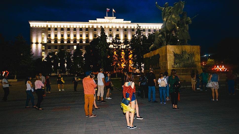 Спектакль-прогулка «Голос города» /фотограф  Денис Яковлев