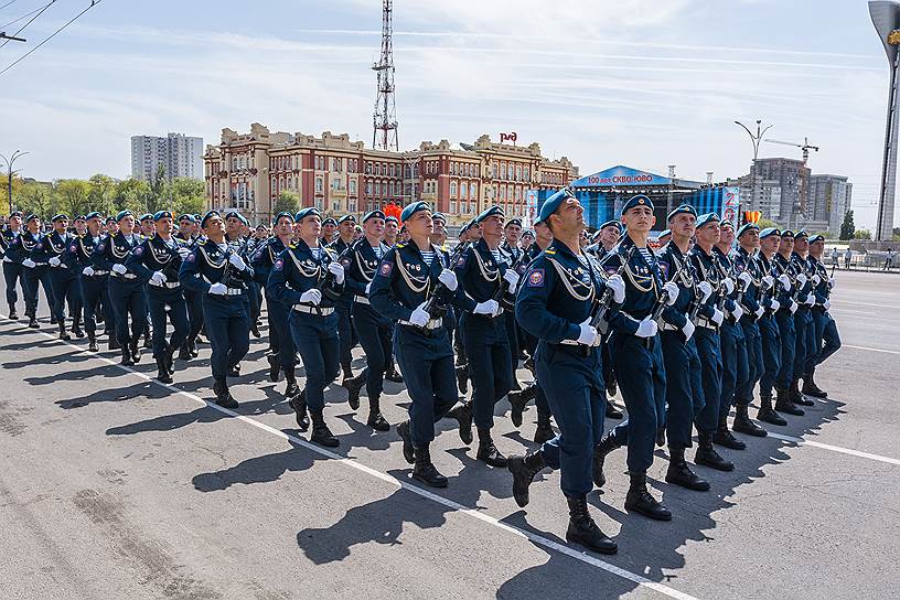 Торжественные мероприятия, посвященные 100-летию Южного военного округа.