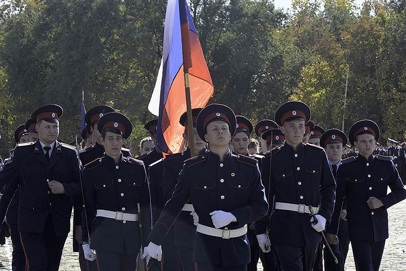 Губернаторский смотр кадетских корпусов в Новочеркаске