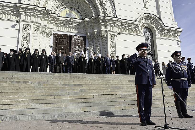 Губернаторский смотр кадетских корпусов в Новочеркаске