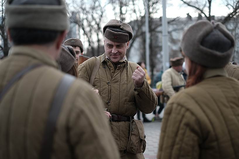 Ежегодная реконструкция битвы Советских войск за освобождение города Краснодар от немецкой оккупации.