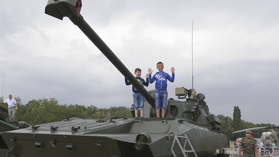 Военно-технический форум ЮВО «Армия-2019» под Ростовом-на-Дону.