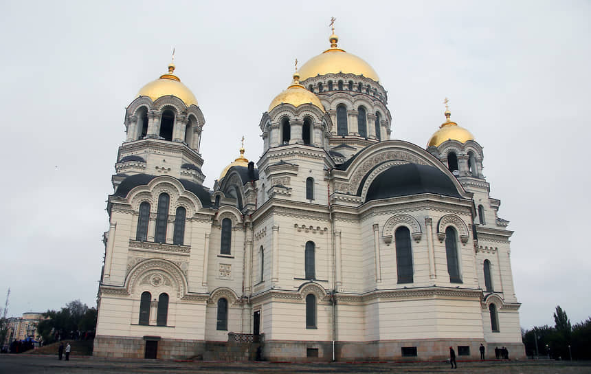 Виды Новочеркасска. Патриарший Вознесенский войсковой всеказачий собор.