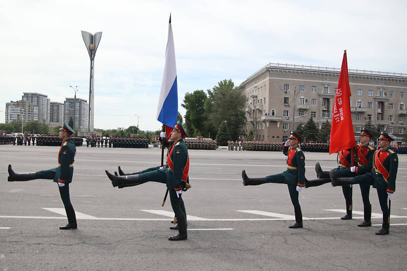 Военный парад на Театральной площади, посвященный 79-й годовщине Победы в Великой Отечественной войне