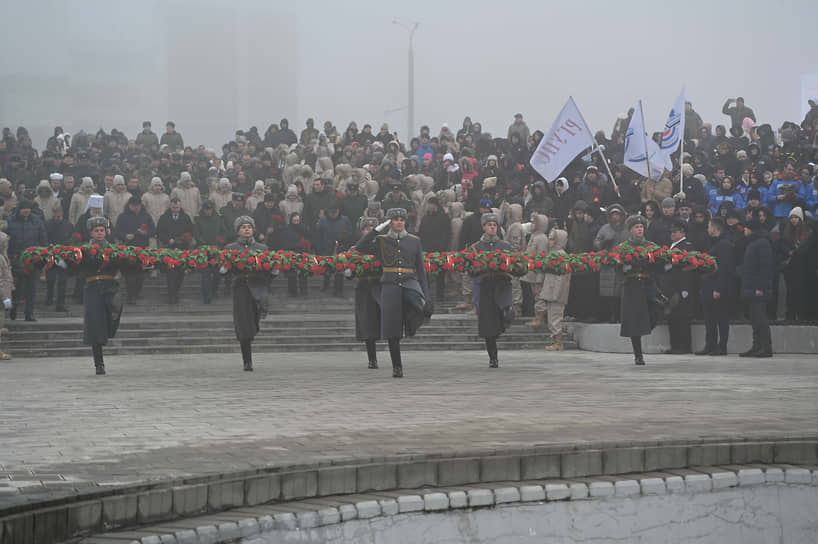 В Ростове-на-Дону стартовала акция «Земля героев». В 2025 году она пройдет еще в 18 городах Юга России