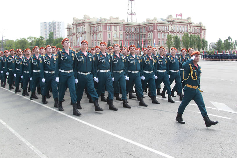 В Ростове прошел парад в честь 80-летия Победы в Великой Отечественной войне