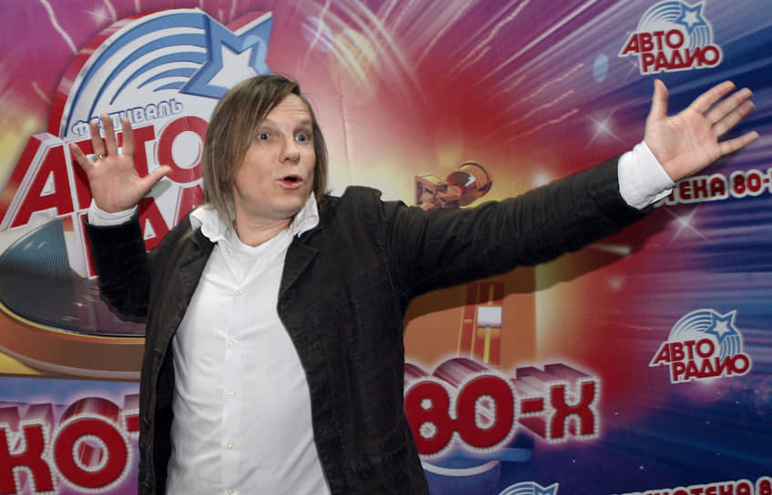 Певец российской эстрады Виктор Салтыков