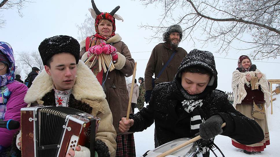 Собравшихся в парке развлекали музыканты