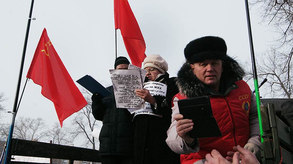 В ходе митинга было объявлено, что следующая, общегородская акция протеста пройдет 24 февраля