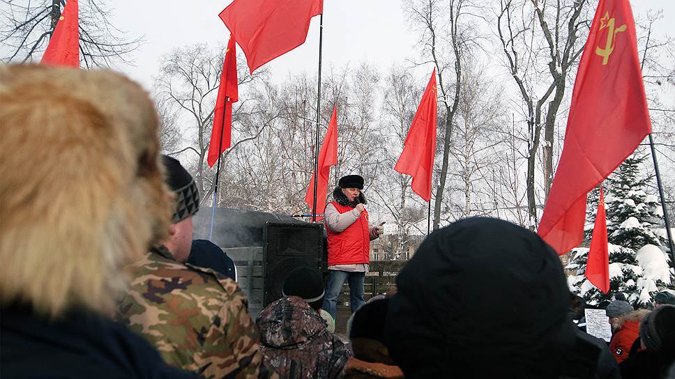 Акция в сквере Родина продлилась более часа