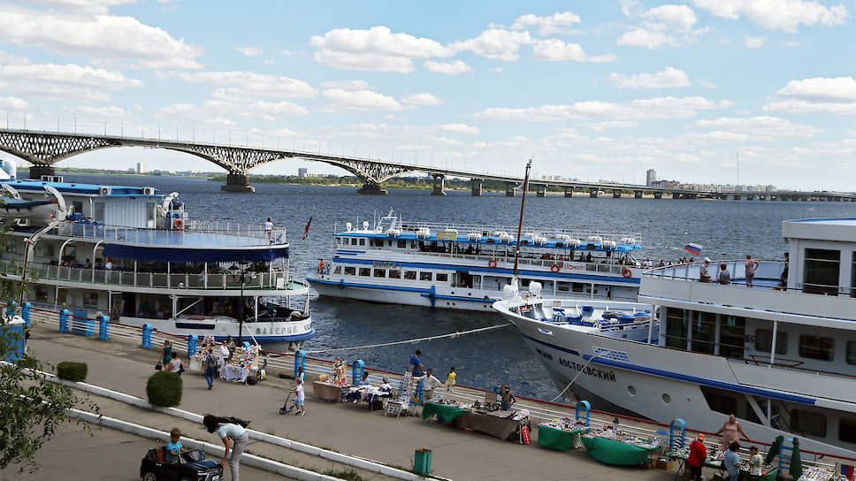 Волга в Саратове