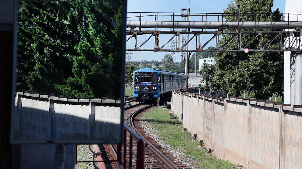 На станции метро «Юнгородок». В 2019 году самарская подземка обслужила более 13 млн пассажиров.