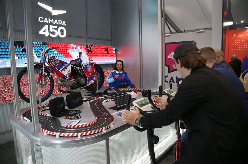 Интерактив в выставочном павильоне