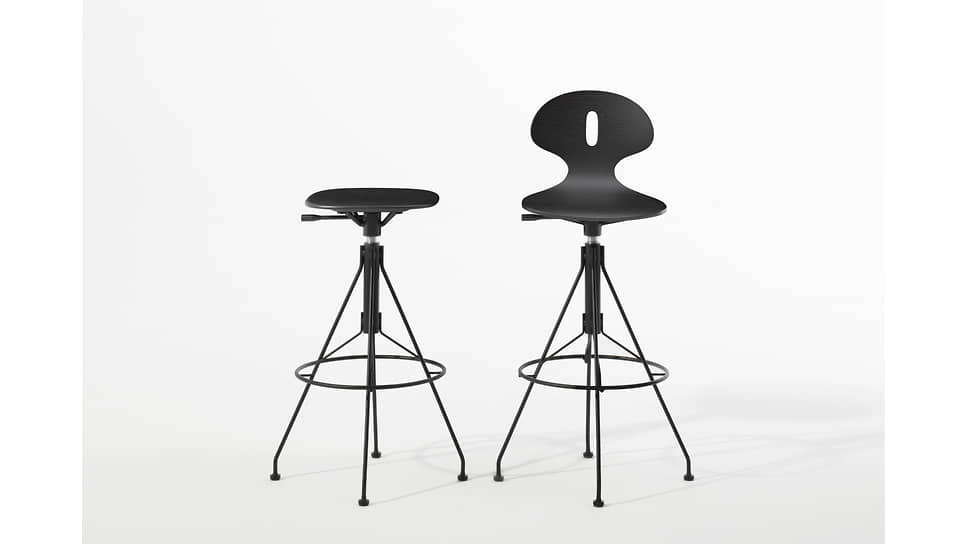 C. KOYA от Kartell. Эстетика и функционал с минимальным и простым дизайном. Идеальные стулья для коворкинка и кодринкинга.