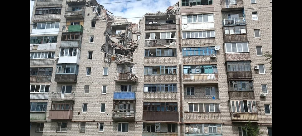 В  многоэтажке Первомайска продолжают жить люди