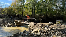 В селе под Туапсе восстановили переправы после октябрьских ливней