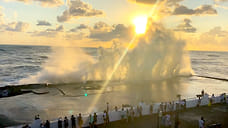 В Сочи прогнозируют усиление ветра и шторм