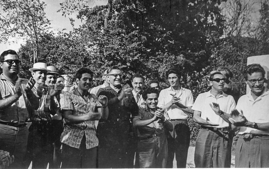 В 1961 году в «Орленке» побывала первая иностранная делегация — школьники с Кубы