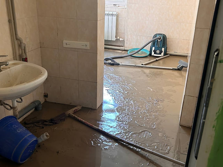 В Новомихайловском подтоплено 20 дворов и паллиативное отделение