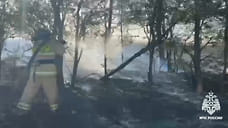 В Ставропольском крае потушили горящее поле с пшеницей