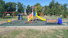 На Ставрополье установили детскую площадку за 1,1 млн рублей