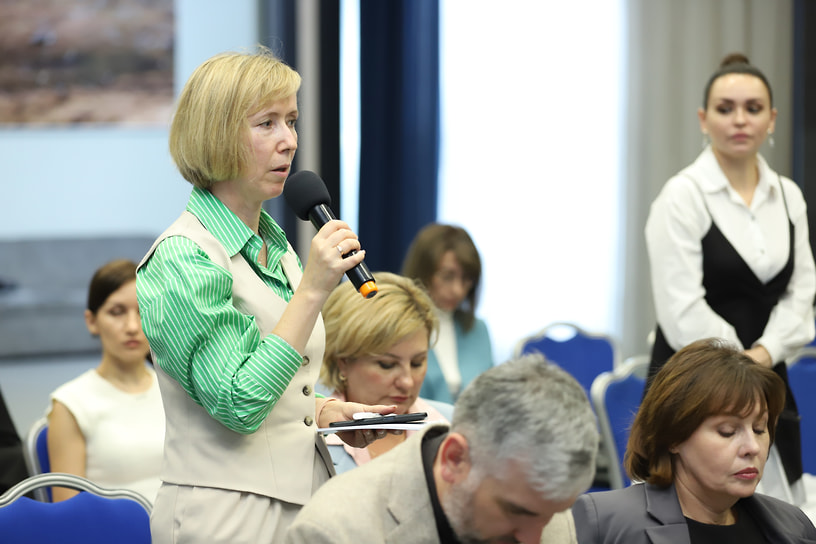 Важным элементов встречи было взаимодействие спикеров с аудиторией
