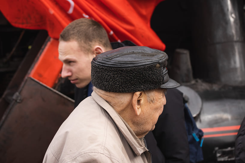 На мероприятии были также и ветераны