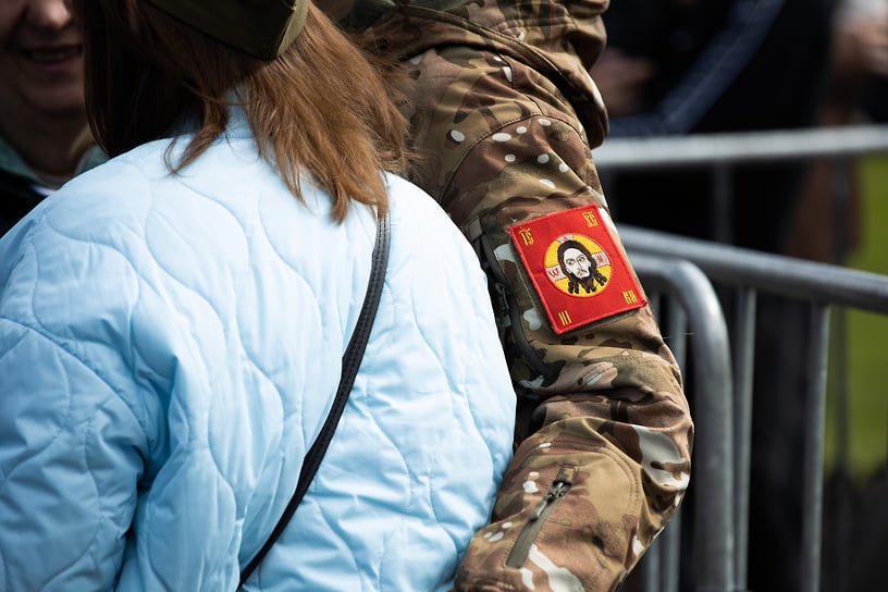 Участвующие в специальной военной операции на параде