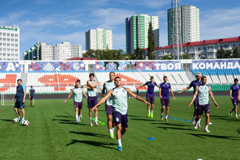 Открытая тренировка ФК «Уфа»